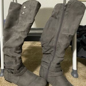 Fergalicious by Fergie Gray Boots